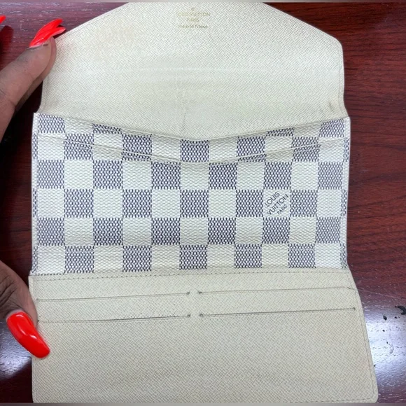 Louis Vuitton Damier Josephine Azur Wallet - Picture 6 of 9